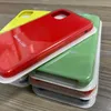Not Full Cover Official Liquid Solid Silicone Gel Case Cover for iphone 12 mini 12 pro max 250pcs/lot BLISTER PACK
