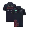 F1 T-shirt Short-sleeved racing polo shirt 2022 casual breathable quick-drying top Team lapel T-shirt customization