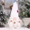 Swedish Gnome Plush Toy Elf Doll Scandinavian Gnome Nordic Tomte Dwarf Home Decoration Christmas Ornament Toy Faceless Dolls Gift w-00323