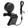 2k câmera de computador webcam foco automático hd encher luz web cam com microfone led para youtube liv