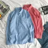Solid Oxford Men Shirt Nieuwe Casual Lange Mouwen Camisas Para Hombre Mode Multi Color Shirts Herenkleding Chemise Homme LH1018