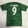 1995レトロメキシコブランコサッカージャージー1986 1994 1998 Hernandez H.SanchezフットボールシャツLuis Garcia Campos Ancient Maillot Marquez 2006 2010