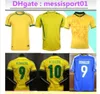 Alta qualità ! Retro Jersey Soccer Jerseys 1994 1998 2002 braSil Rivaldo / R. Carlos Retro Brasil Jerseys Camicia da calcio Trasporto libero