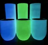 Sublimatie Glow in The Dark Wine Tumbler 12oz Dazzling Wine Glassess met Luminous Paint Luminescent Staliness Steel Egg Cup