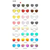 Lüks Vintage Yuvarlak Güneş Kadınlar Marka Tasarımcısı Moda Ayna Sunglass Bayan Gözlük Kadın UV400 Için Güneş Gözlükleri Çerçeve