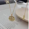 925 Sterling Zilver Simple Compass Hanger Sleutelbeen Ketting Neutrale Mode Creatieve Sieraden Accessoires Vriendschap Gift Q0531