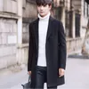 Plus Size 2020 Slim Korean Style Wool Mens Coats Overcoats Fashion Winter Dress Coat Mens LJ201109