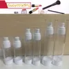 1oz / 30ml Vacuum Packing Bottle Emulsion Lotion Essence Toner Bottiglie di spruzzo e fornitore di crema per il viso Distributore di plastica trasparente Airless Plastic Imballaggio cosmetico sub-imbottigliamento
