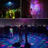 Mini RGB Pełny kolor Lampa obrotowa 3W E27 85265V Automatyczne efekt obrotowego etapu Kolorowe mini DJ DJ Disco Party Stage LED BulB4266181
