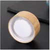 450 ml Bambusowa Lid Water Cups podwójnie ściany szklany herbatę z sitkiem i koszem Infuser Glass Water Butelki 0225