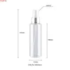 120ml X 12 Flat Shoulder Plastic Spray Pump Bottles With Silver Aluminum Screw Collar 120cc Empty Perfume Bottle Personal Caregood qualtity