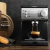 Espresso Coffee Maker Бытовая коммерческая офис Автоматический паровоз Молоко Фрома Давление 20 Бар Café Caliente для дома