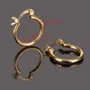 Hoop & Huggie Bangrui Round Earrings Basketball Trendy Yellow Color Fashion Jewelry Wholesale Middle Size Women1 Odet22