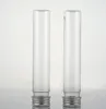 65ml Transparent Mask Bath Salt Test Pet Tube With Aluminium Cap 65cc Clear Plastic Cosmetic Tube Fast Shipping