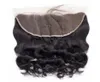 Perruque Lace Frontal Closure brésilienne Remy, cheveux naturels, Loose Wave, 13x4, oreille à oreille, pre-plucked, avec cheveux de bébé, partie supérieure, Frontals1934665