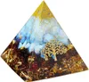 Blume des Lebens Orgon Pyramide 7 Chakra Heilkristalle Edelstein