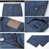 BROWON Marke 2021 Männer Jeans Sommer Dünne Atmungsaktive Soft Mid Gerade Regelmäßige männer Jeans Hosen Vintage Herren Kleidung G0104