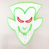 Maschera da vampiro Insegna Lampada di Halloween per casa Bar Sala da pranzo Decorazione per feste Festival Atmosfera Puntelli Neon in plastica LED 12 V Insegna al neon super luminosa Illuminazione natalizia