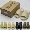 Top Quality Slides chinelos Slipper Shoes Tamanho EUR 36 46 Deserto Areia Brown Flat Beach Slide Homens Mulheres Espuma Osso Designer Sandálias com Box C3Xe #