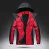 Buiten sport hoodie jas contrast heren vrouwen verwarmde buiten parka jas verwarmende capuchon jassen warme winter thermische jas 201128