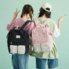 Large Capacity Girls School Bag 2022 Waterproof Children Backpack High Quality Nylon Schoolbags For Student Travel Mochila 220210