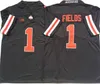 2021 Sugar Bowl Playoff Ohio State Buckeyes Chris Olave Jersey Justin Fields Master Teague JK Dobbins Dwayne Haskins Ezechiel Elliott Young