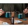 Nordic Simple Couple Mugs With Spoon Creative Ceramic Coffee Mug Kahve Fincani Luxury Fashion Coffee Cup FF70C33 T200506