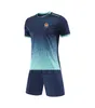FC Shakhtar Donetskメンズトラックスーツ高品質のレジャースポーツ屋外トレーニングスーツが半袖と薄いクイック乾燥Tシャツを備えています