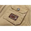 Men Military CLothing Waistcoat Army Tactical Many Pockets Vest Sleeveless Jacket Plus Size 6XL 7XL 8XL 9XL big Male Travel Coat 201126
