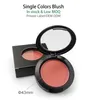 VMAE 2021 Haute Qualité 5 Couleurs Blush Visage Joue Poudre Pressée OEM Blush Palette Faites Votre Propre Marque Privée Maquillage Blush