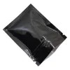 7,5*10 cm zamek błyskawiczny Mylar Foil Bag Reclosable aluminium Foil Pakiet Pakiet Pakiet cieplny Uszczelnienie pokarmowe torby próbki 9 kolorów 6x10cm
