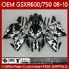 Wstrzyknięcie OEM SUZUKI GSXR 600 750 CC GSXR-750 K8 GSXR-600 600CC 750CC 08-10 Body 88NO.53 GSX-R600 GSXR750 08 09 10 GSXR600 GSX-R750 2008 2009 2010 Fairing Flames