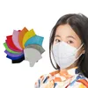 Masque pour enfants KN95 5 couches Masques faciaux avec emballage individuel 13 couleurs