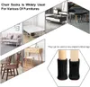 24PCS Lot Knitted Chair Leg Socks Furniture Table Feet Covers Floor Protectors Moving Noise Reduction Pads321B