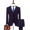 Getaille pakken voor mannen Groomsman Wedding Formeel 3 -delige zakelijke broek Kleding Maat 5xl 6xl 7xl 8xl 9xl Office Formal 2 Set 201106