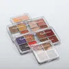 Glitter 4 Colors Eyeshadow Palette Matte Shimmer Soft Touch Long Lasting Waterproof Pigmented Brighten Eyes Makeup Cosmetics