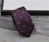 Laço dos homens de seda de alta qualidade 7.5cm Versão estreita gravata do homem de lazer dos homens gravata versão estreita caixa de embalagem original