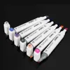 TouchFive Pen Marker 30 40 60 80 168 Color set Alcoholic based ink Art Marker Set For Manga Dual Headed Sketch Markers Pen 205840066