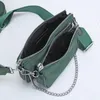 2022 Designers 4 couleurs Sacs de taille Style classique imperméable à l'eau Fanny Pack en cuir doux mode cross body portefeuille pince à billets hommes noir sac de poitrine ceinture de course