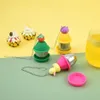 Creative Tea Infusers Silicone Cartoon Tealeakage rostfritt stål tefilter Silikagel Återanvändbar teatools186Z7813722