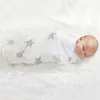 Muslin Newborn Baby Blankets robes aden Anais Bamboo Fiber Soft Supplies Infant Baby Multifunctional Wrap Swaddle Gauze Bath Towel
