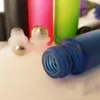 10 ml glazen roller flessen rollen op etherische olie lege parfum fles roller bal fles Duurzaam voor reizen gradiënt kleur