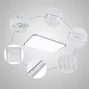 36W RVB Carré LED Plafonniers 24W Luminaire Encastré Mince LED Panneau Lampes pour Chambre Salle De Bains Dimmable Éclairage