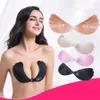Kvinnor Fly Wings Shape Silicone Invisible Push Up Self-vidhäftande Front Stängning Sticky Breast Nipple Bras 10st/Set