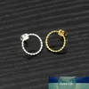 Round Cricle Earring Studs Elegant Gold Silver Fashion Women Jewelry Girl Gifts Nice