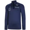 2023 NY F1 Formel One Racing Suit Mäns och kvinnors sportlApel-lagdräkt skräddarsydd långärmad snabbtorkande poloshirt