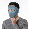 Ansiktsmaskar Vinter Skidmask Masker Kvinnor Utomhus Skydda Ansiktsskydd Earmuffs Cykling Cykel Motorcykel Varm Vindskyddad Huvudbonader Mask YW19