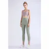 Vnazvnasi vendita calda nuovo arrivo skin-friendly leggings da yoga femminili tinta unita a vita alta fuori pantaloni da corsa al polpaccio 201202