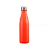 500 ml Edelstahl-Wasserflasche, doppelwandig, Cola-Form, Sport, vakuumisolierte Reiseflaschen, 18 Stile, KKA7845, kostenloser Versand