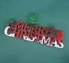 Crystal Epoxy Mold Merry Christmas DIY Hars Mold Mirror Silicone Mold Kerstmis Lijsting Ornamenten Woondecoratie Handgemaakte Ambachten YG714